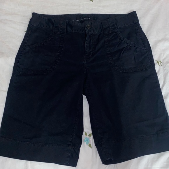 black calvin klein jean shorts 🖊 - Picture 2 of 4
